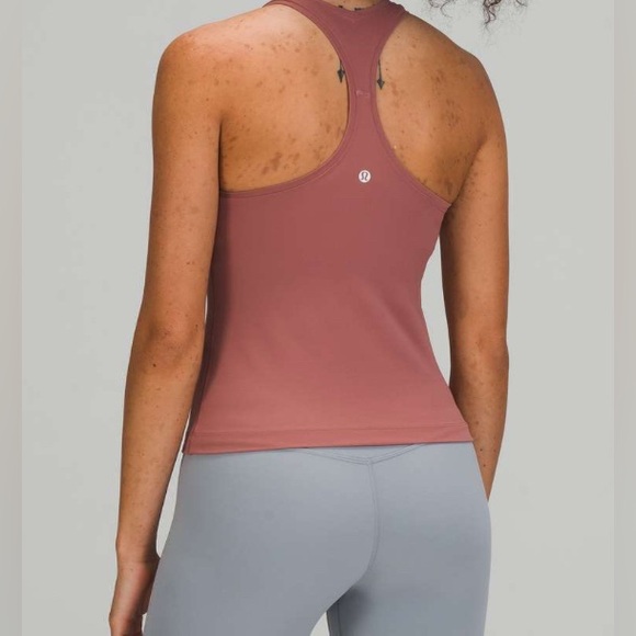 Lululemon Cool Racerback Tank *Shorter Length, Size 6, Spiced Chai - Picture 2 of 5